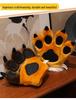 Tiger Claw Plush Gloves for Kids' Stage Performance & Fun Pranks