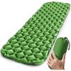Outdoor Sleeping Pad Camping Inflatable Mattress Ultralight Air Cushion Travel Mat Folding Bed No Headrest For Travel Hiking