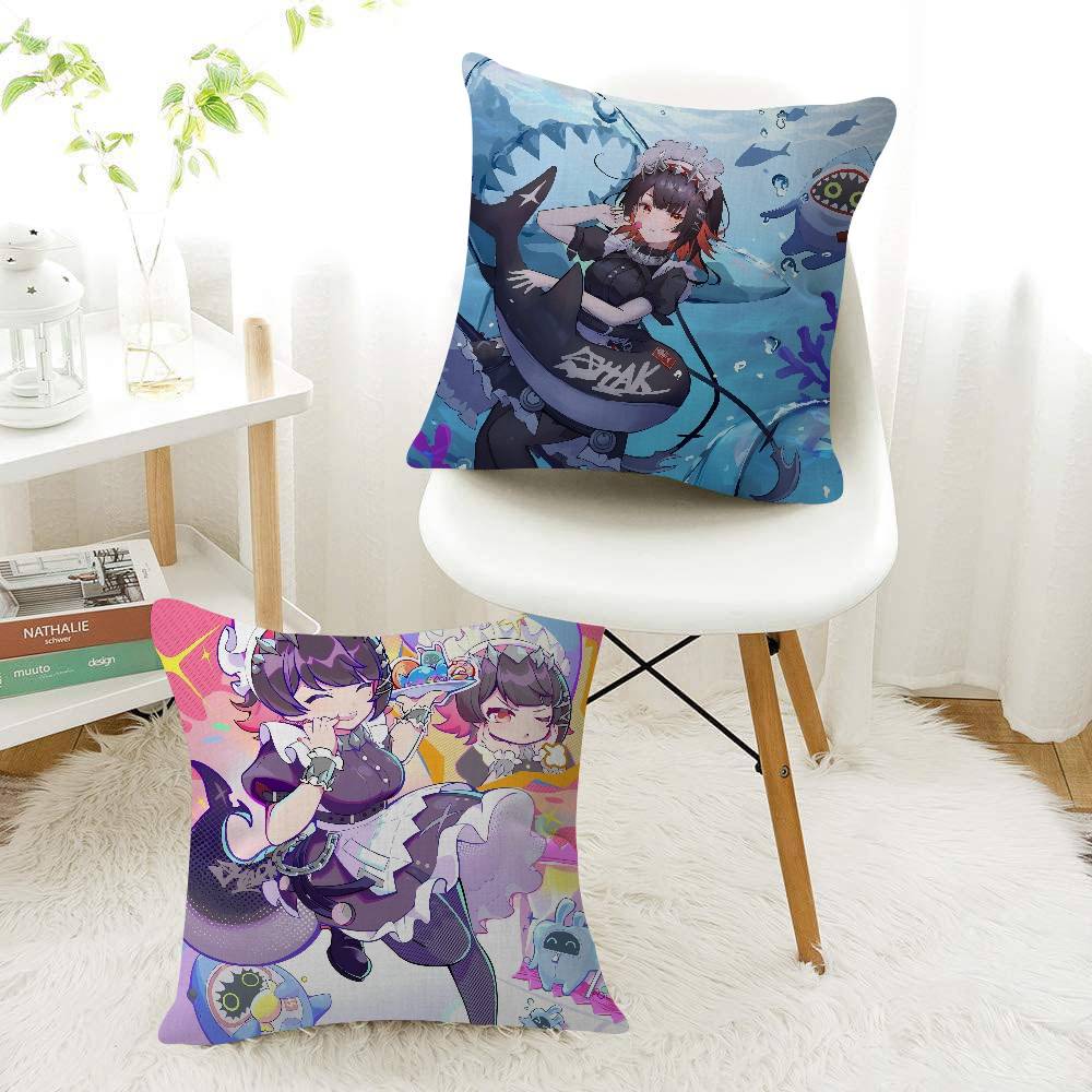 Game Cute Zenless Zone Zero Cushion Cover Decorative Pillow Sofa Home Decor Case Pillow Cases