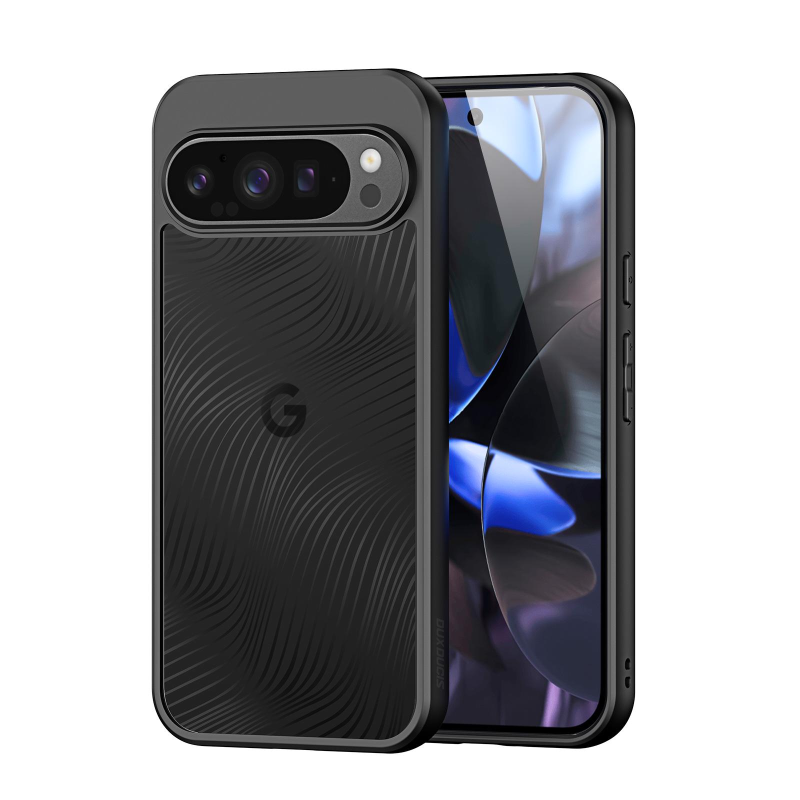 

Для Google Pixel 10 Pro XL Чохол DUX DUCIS Серія Aimo TPU+PC Матовий Ударостійкий Чохол для Телефону (Сертифікація REACH) Black