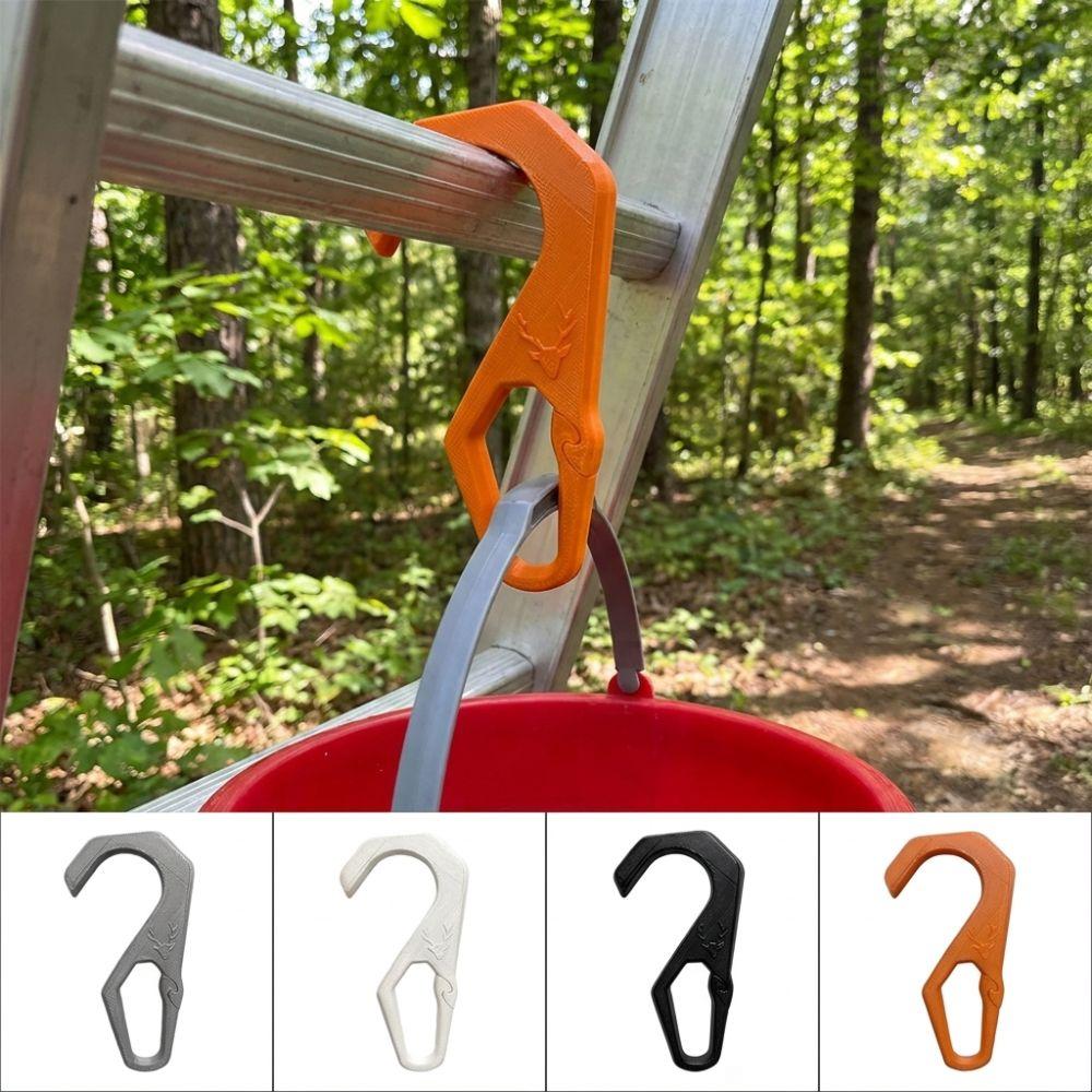 Fixed Hanging Ladder Paint Bucket Hook Painting Secure Clip Tool Outdoor Garden Renovation