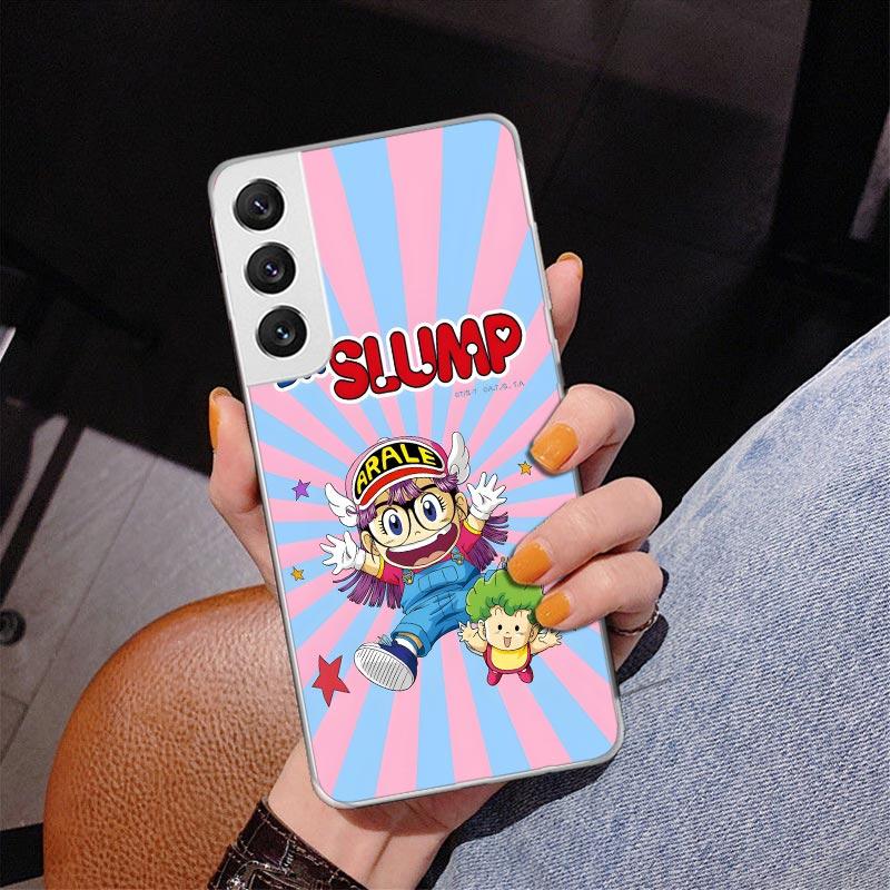Arale Dr Slump Phnoe Case for Samsung Galaxy S26 S25 Edge S23 S24 Ultra S22 Plus S21 S20 FE Unique Cover Soft Coque Galaxy S25 S