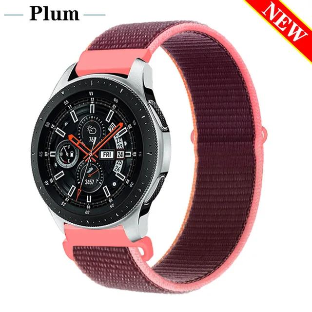 20/22mm Nylon Loop Strap For Amazfit Balance Smartwatch Replacment Bracelet Sport Watchband Correa For Amazfit Balance Watchband