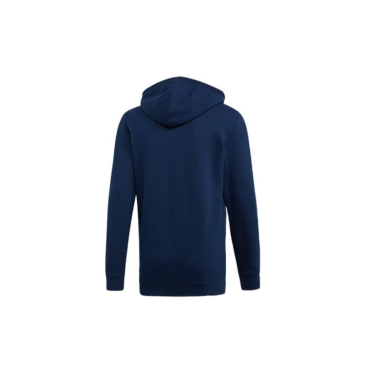 Adidas Originals Trefoil Long Sleeve Hoodie Casual Daily Sweatshirt Men Lake-Blue EJ9682