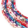 5Yards 6mm Round Cotton Cords Colorful Festive Ethnic Style Rope For Jewelry Making DIY Crafts Clothing Sewing Bracelet Supplies