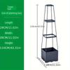 Tomato Tower Planting Box and Trellis - for Climbing Plants, Indoor and Outdoor Garden Support -1 Set