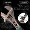 Green Forest Multi-Functional Adjustable Wrench - Universal Movable Tool for Pipes & Faucets