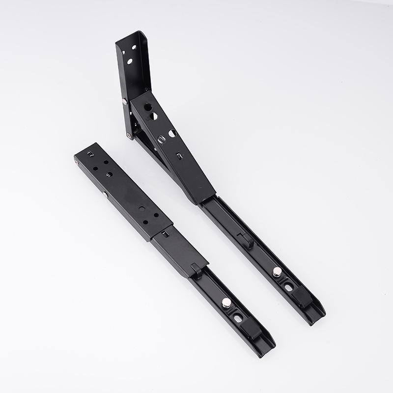 Punch-Free Triangle Wall-Mounted Stainless Steel Folding Bracket Shelf