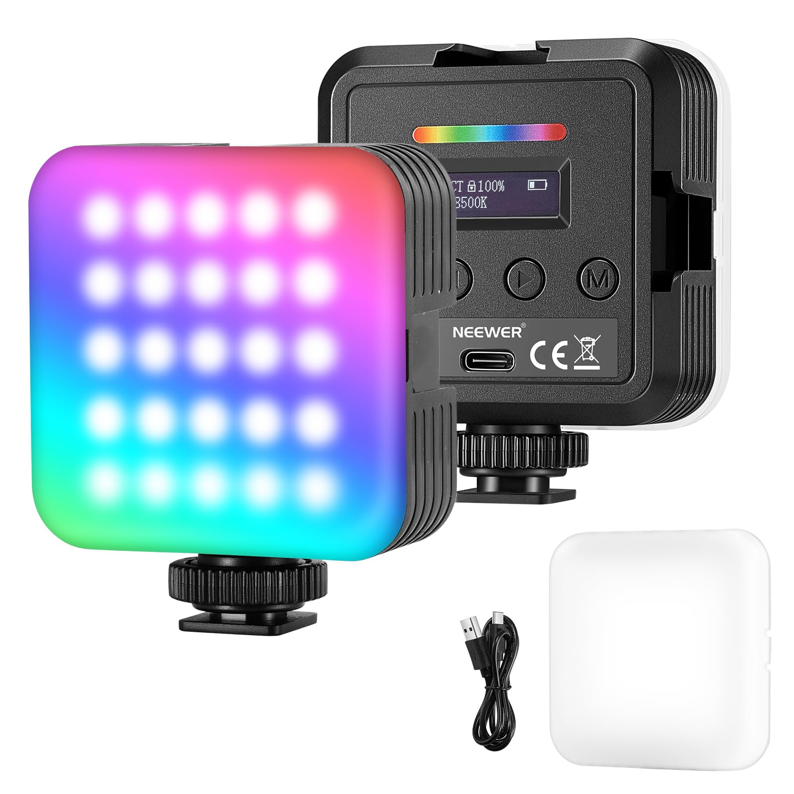 

[NEEWER] RGB61 Magnetic RGB LED Camera Light – Light