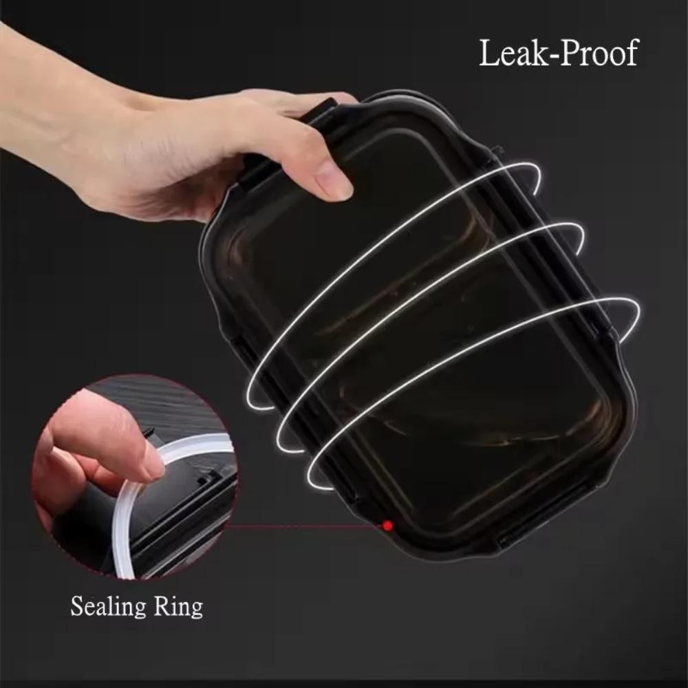Rectangular Food Storage Box Leak-Proof Fresh-keeping Box Double Layer Thermal Lunch Box  Canteen