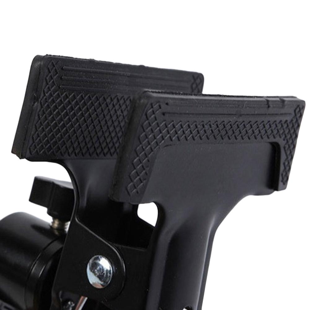 2 Stück Kreuzstich-Klammer Nicht rutschende Tischkanten-Stickerei-Klammer Verstellbar 360 Grad Drehung Metall-Kamera-Halter Klemme auf Schreibtischständer