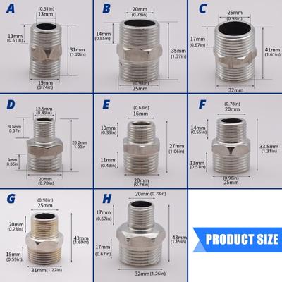 Duschschlauch Verlängerungsrohr Edelstahl Duschverlängerer Universeller Schlauchverlängerer Badezimmerzubehör Langlebig