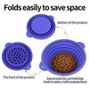Foldable Silicone Pet Food and Water Bowl for Dogs