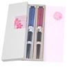 Chopsticks with a Cherry Blossom Perfect for Made In Japan with Wakasa Perfect As a Gift for or Traditional Antibacterial, Dishwasher-safe Design,