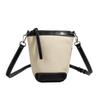 2025 New Versatile Fashion Messenger Women's Bag Canvas Bucket Bag Versatile Premium Light Small Bag Women's Bag