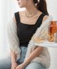 Emptio Square Neck Tank Top with Short and Mini Padded for Posture and Sleeveless Night and Made of Cotton for a Comfortable Butt and Functional Bra