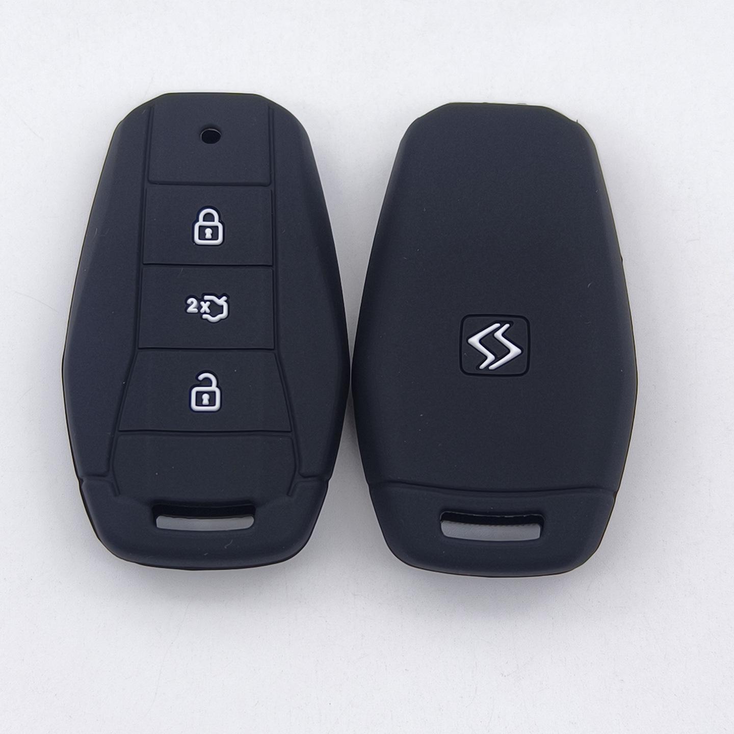 Toyota Daihatsu 2-Button Soft Silicone Remote Key Case for Veloz/Avanza.