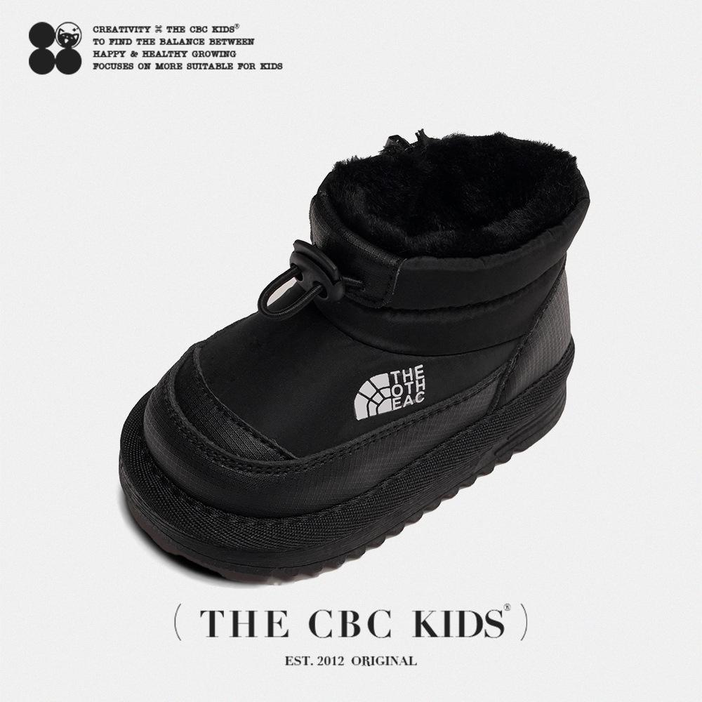 

Ins Outdoor Wind Baby Snow Boots 2023 зимние утепленные короткие сапоги для мальчиков и девочек малышей 26