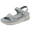 Sandalo Leggero Casual Sportivo Comodo Suola Spessa Velcro Versatile Tendenza Moda Traspirante Stile Nazionale Resistente all'Usura