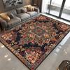 Soft Flannel Living Room Area Moroccan Ethnic Style Living Room Coffee Table Carpet Large Bedroom Vintage Bohemian Bedside Rugs