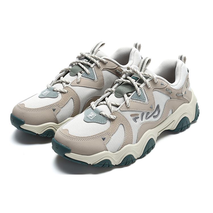 New FILA Cat Claw 4.0 Low Top Casual Shoes Men's Brown White F12M312101FMB