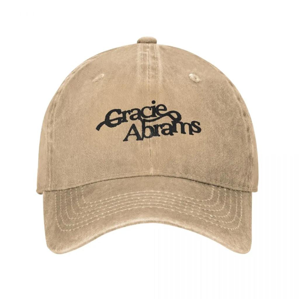Gracie Abrams Merch Gracie Abrams Logo Baseball Cap Custom Cap Fashionable Visor Luxury Women Cap Sun Hats For Women Unisexs