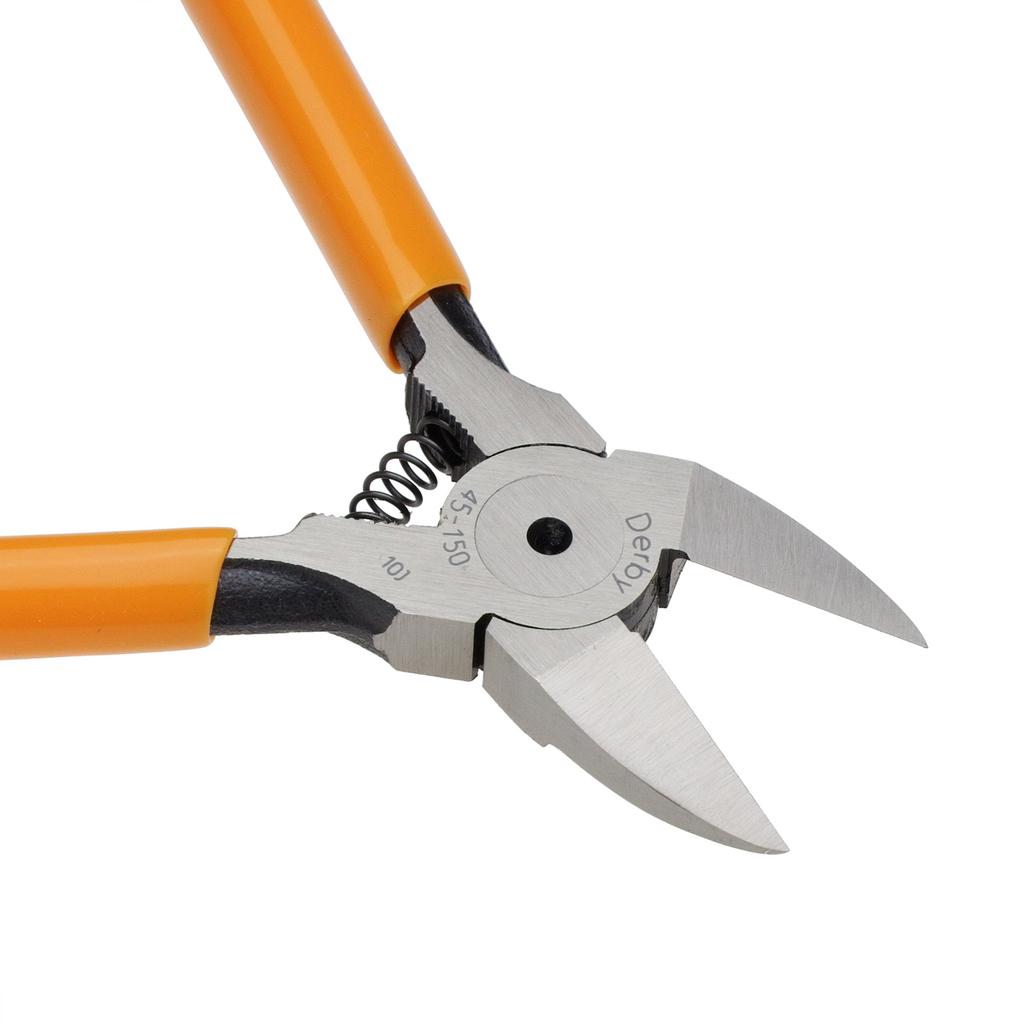 Derby Plastic 150mm Made in Japan Nippers, (with spring), 45-150,