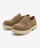 Wetheroad Wtrd2602-1 Flow Volume Square Toe Loafers Beige [240~290Mm]