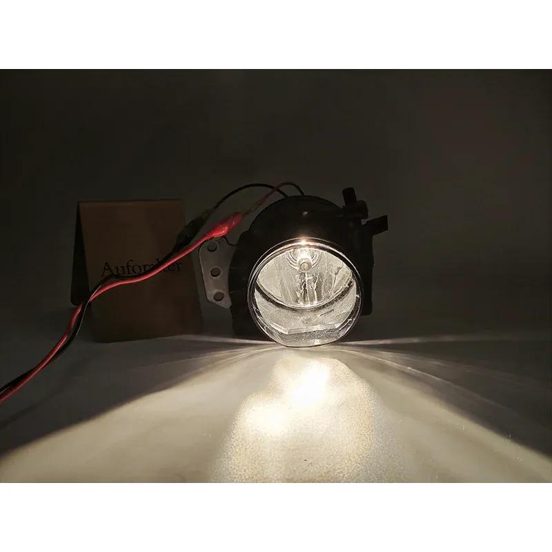 Fog Lamp Assembly With Bulbs For BMW 3 5 6 Series E60 E61 E90 E91 323i 325i 525i Front Bumper Anti Fog Light 63176910791