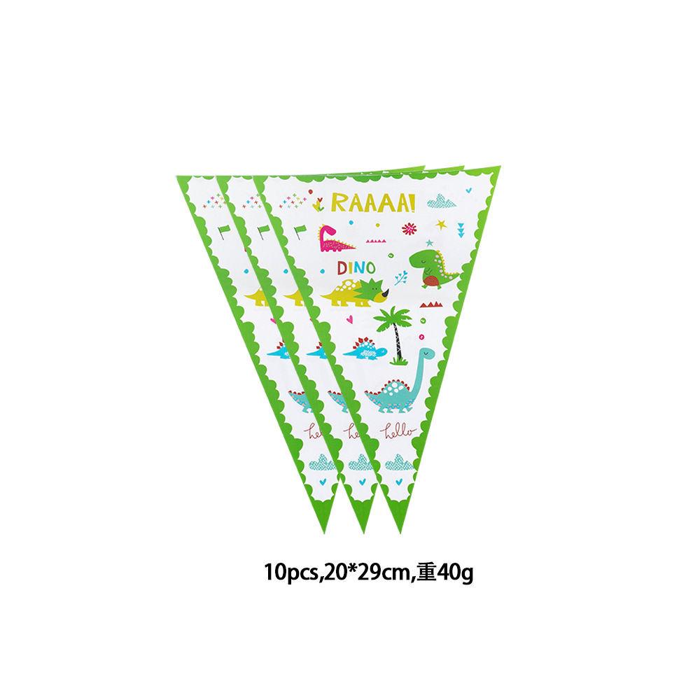 Disposable Dinosaur-themed Tableware for Outdoor Dining, Children's Outdoor Themed Party and Dining Supplies