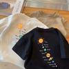 Cotton Boys And Girls Short Sleeve Round Neck Kids Casual T Shirt