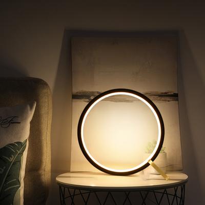 Touch Sensing Circular Night Light LED Modern Simple Multifunctional Bedroom Table Lamp Modern Simplicity  Bedroom Bedside Light