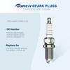 2 Pcs TORCH A5RTC Generic Plug Replacement NGK [6535] CR5HSB Spark Plug, BRISK NAR17,
