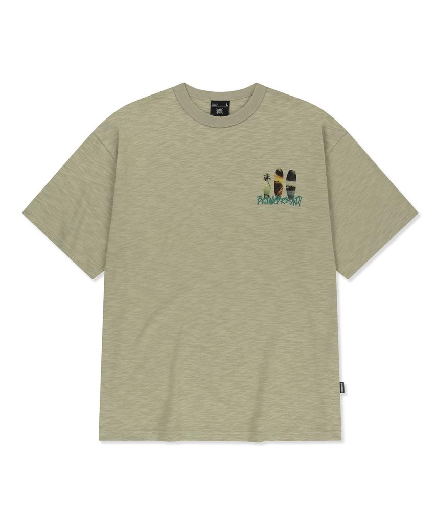 BROWNBREATH Brown Breath Surf Tee - Beige