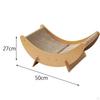 Cardboard Furniture Lounge Chair to 10kg Wear-Resistant Sofa Cat Scratch Bed
