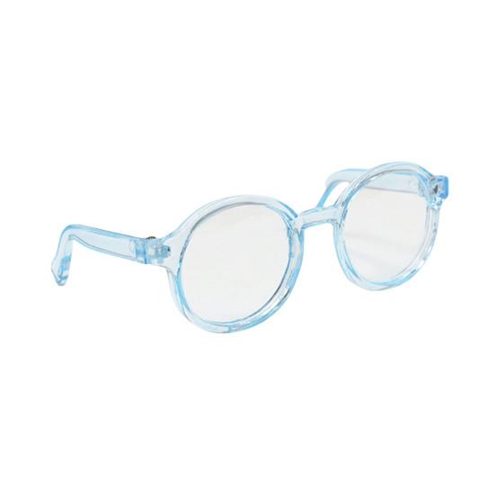 Mini Doll Glasses Small Pets Sunglasses Trendy Round Frame Glasses Doll Eyewear Accessories for Photo Shoots Costume