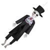 30cm Realistic Skeleton Halloween Decorations with Articulated Joints For Party Centerpieces Display Indoor and Outdoor