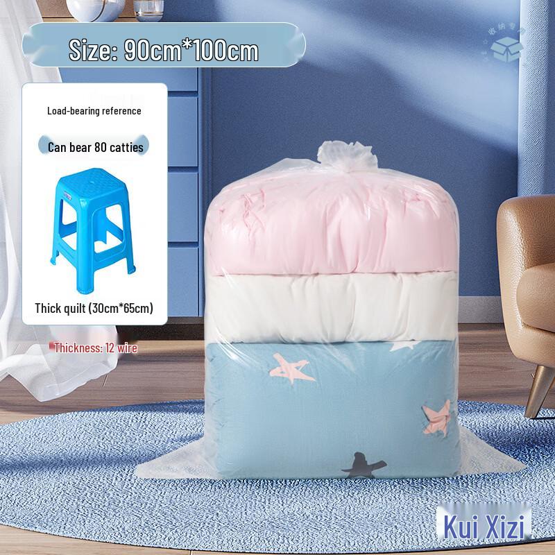 Handon PE Transparent Flat Storage Bag