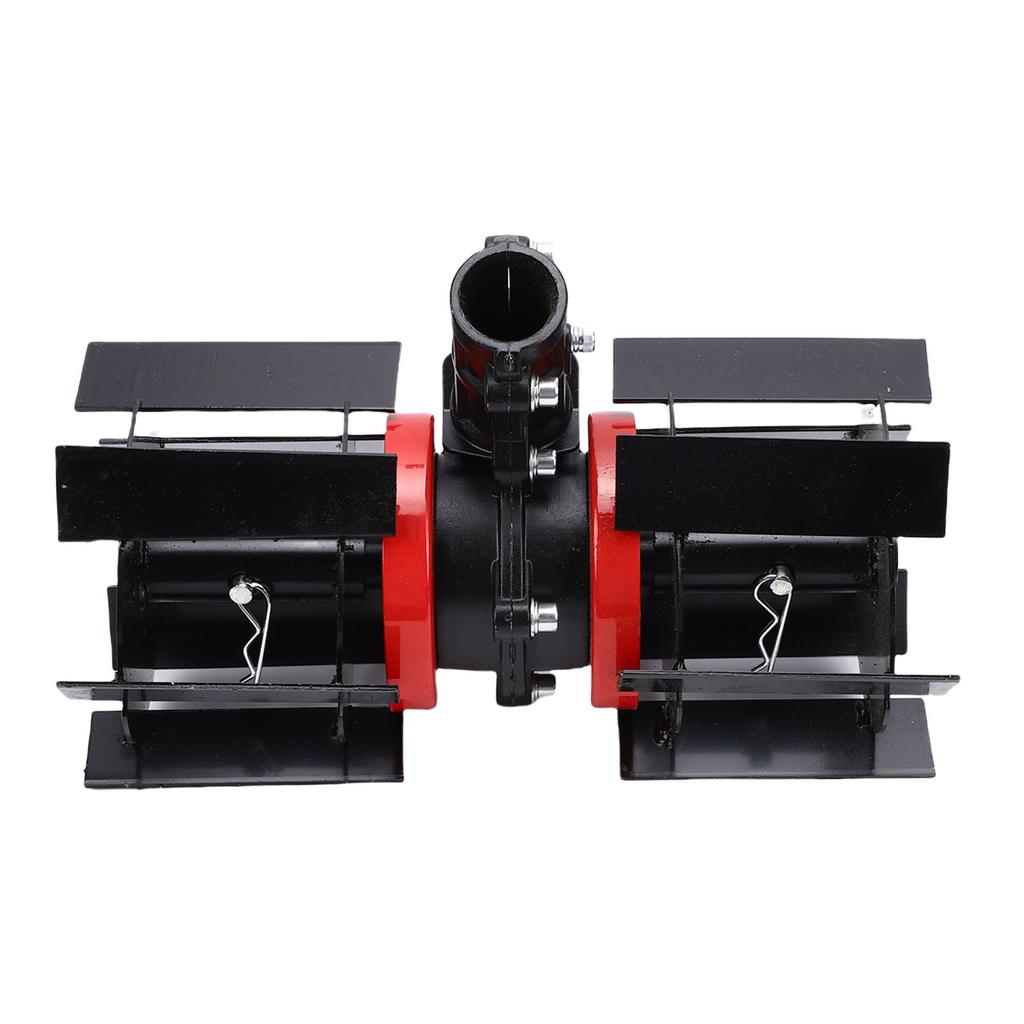 7 Zähne   Rasenmäher  Bodenlockerungsrad Gartenwerkzeug Zubehör zum Lockern Graben 26mm Rohr Innendurchmesser