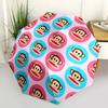 1pc Paul Frank Monkey Pattern Umbrella with Plastic Handle,Suitable for All Seasons Home Travel Outdoor UmbrellaM1422
