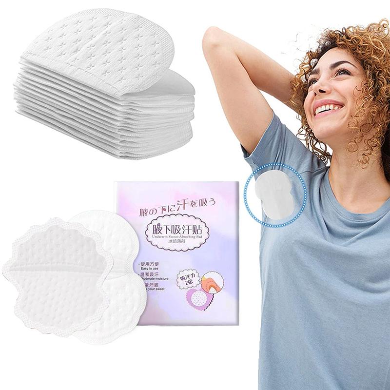 10/20 ks Podpažních vložek proti potu Absorpční vložky Mátová podpažní vložka Proti potu Nálepky do podpaží Antideodorantní vložky na oblečení
