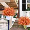 Autumn Artificial Flowers Outdoor Fake Plants UV Resistant Faux Flower In Bulk for Hanging Planters Porch Garden Vase Window Box