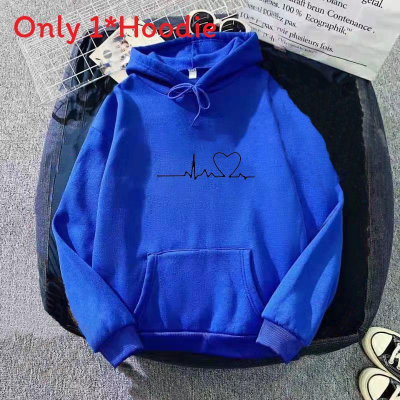 Women Sweater Hoodie With Print Pattern For Casual Winter Wear