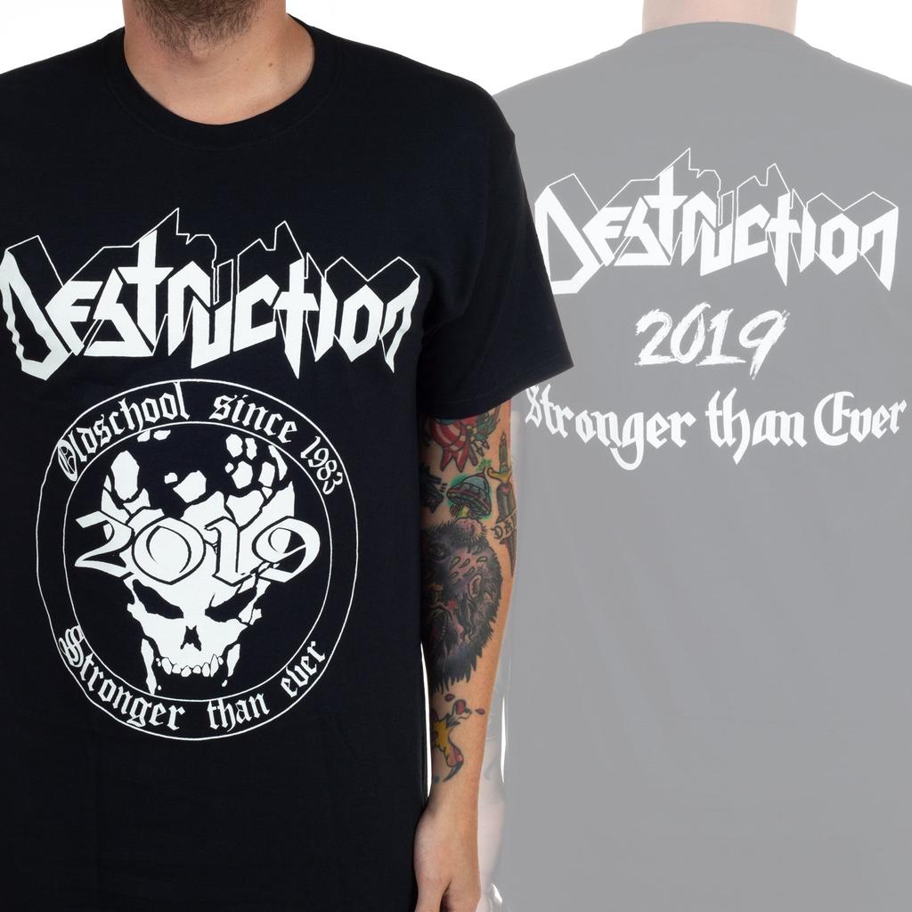 Destruction Diabolical Tour Band TShirt Cotton Graphic Tee Unisex Women Summer Streetwear Top