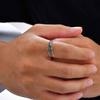 Retro Wings Ring for Men,Gothic Devil Wings Adjustable  Metal Ring,Punk Hip Hop Jewelry Gift