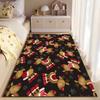 Christmas Reindeer Pattern Carpet suitable as a non-slip mat for the living room or bedroom sofa