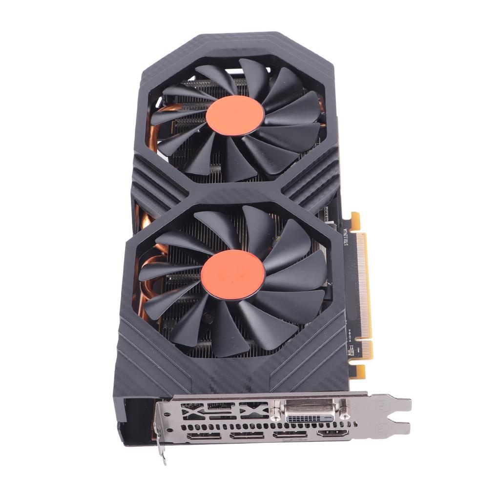 RX590 8GB GDDR5 256bit Graphics Card DisplayPort DVI D HD Multimedia Interface Low Noise Dual Fans Gaming Graphics Card