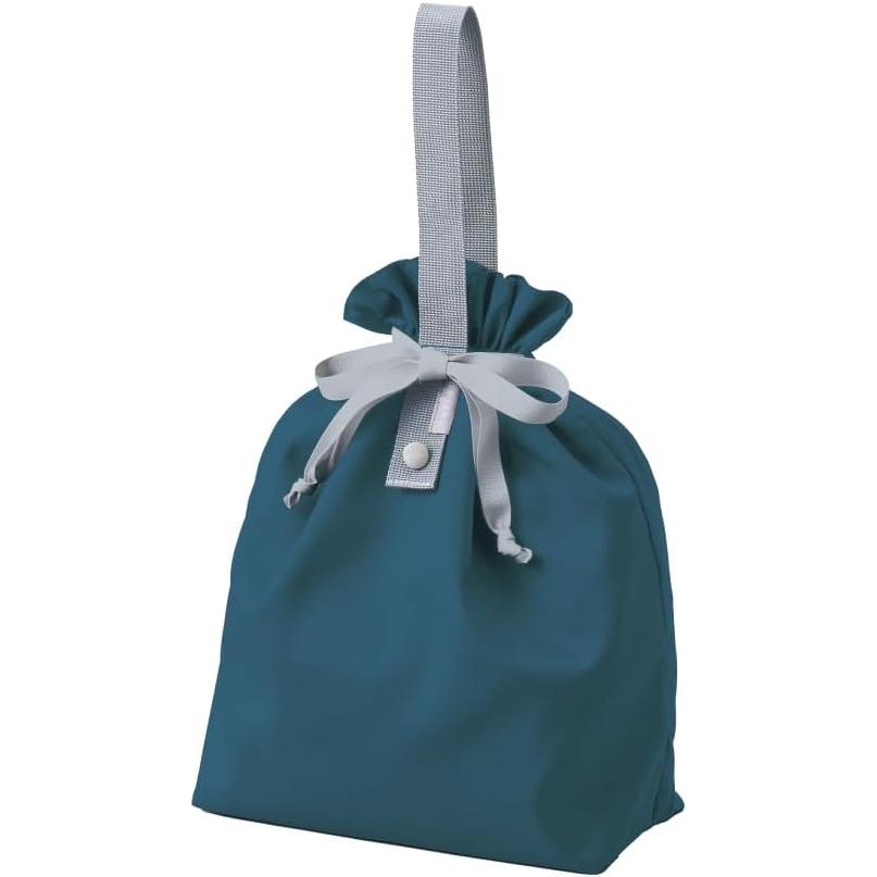 

[Trade Works] MOTTERU Compact Cooler Drawstring Bag | Cold Bag Shopping Eco Bag Folding Shopping Bag Compact Present