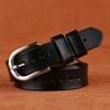 Genuine Leather Women Belt Metal Pin Buckle Jeans Waist Belt Fashion Decoration