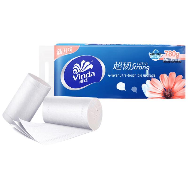 Vinda Ultra-Tough 4-Ply Coreless Toilet Paper